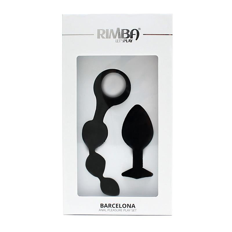 Anal Pleasure Play set Barcelona Black