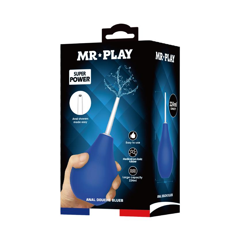 Anal Douche Blueb Blue 224ml