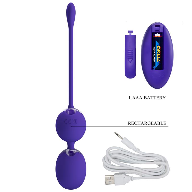 Willie Youth Vibrating Kegel Balls with Remote