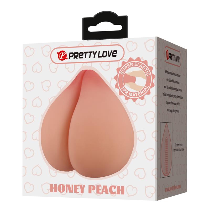 Honey Peach Shaped Male Masturbator