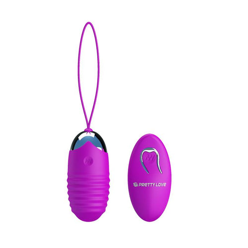 Vibrating Egg Jessica USB Purple