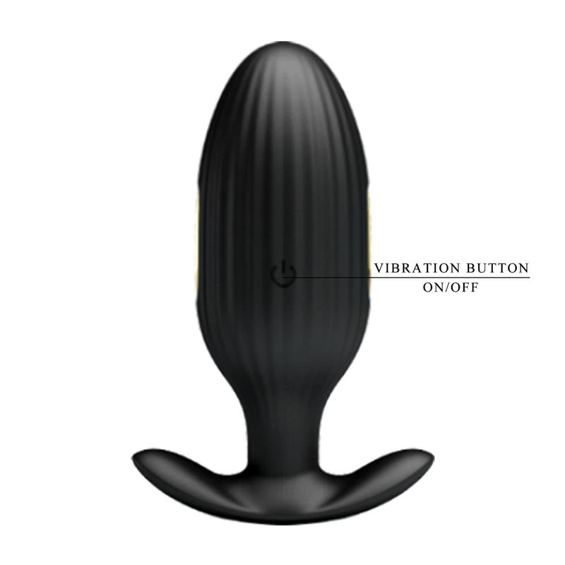 Jefferson Vibrating Anal Plug with Electroshock and APP