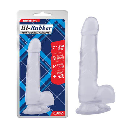 Dildo Hi Rubber 77 Clear