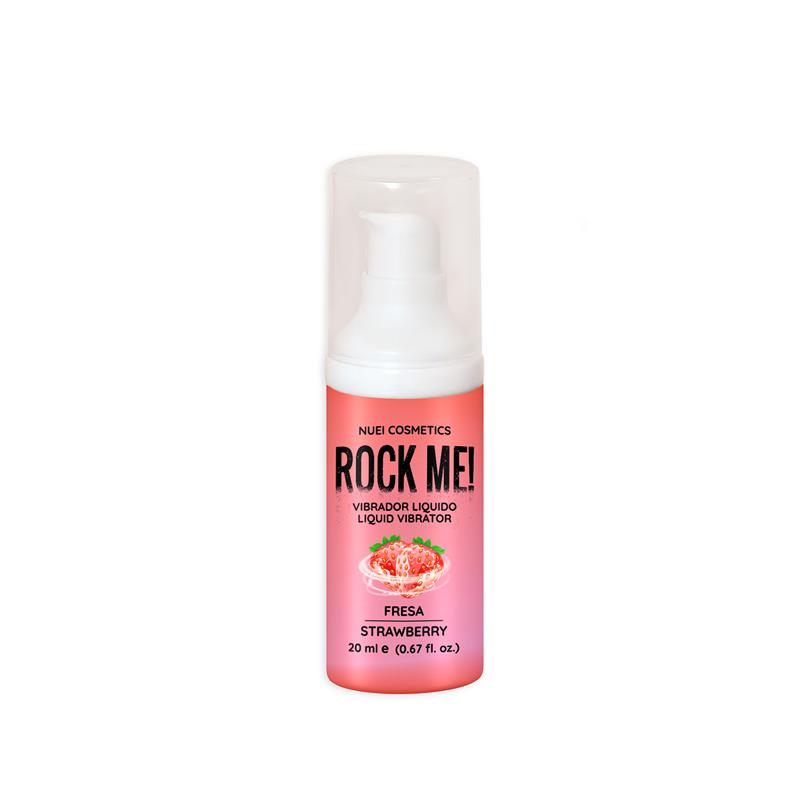 Rock Me Liquid Vibrator Strawberry 20 ml