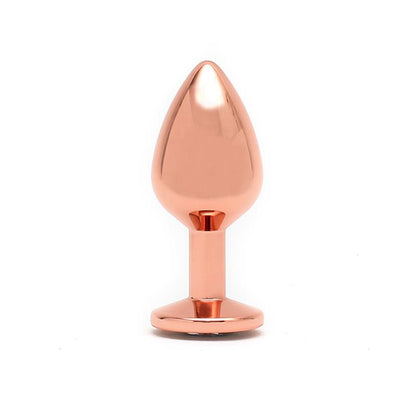 Pisa Butt Plug with Jewel Pisa Rose Gold