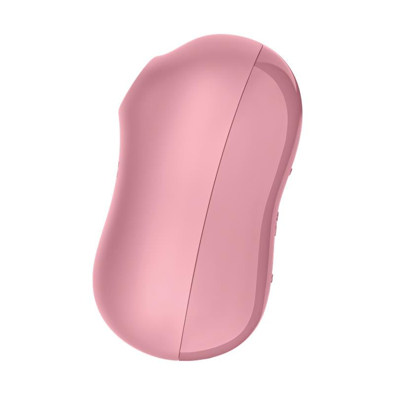 Cotton Candy Clitoris Sucker and Vibrator Light Red