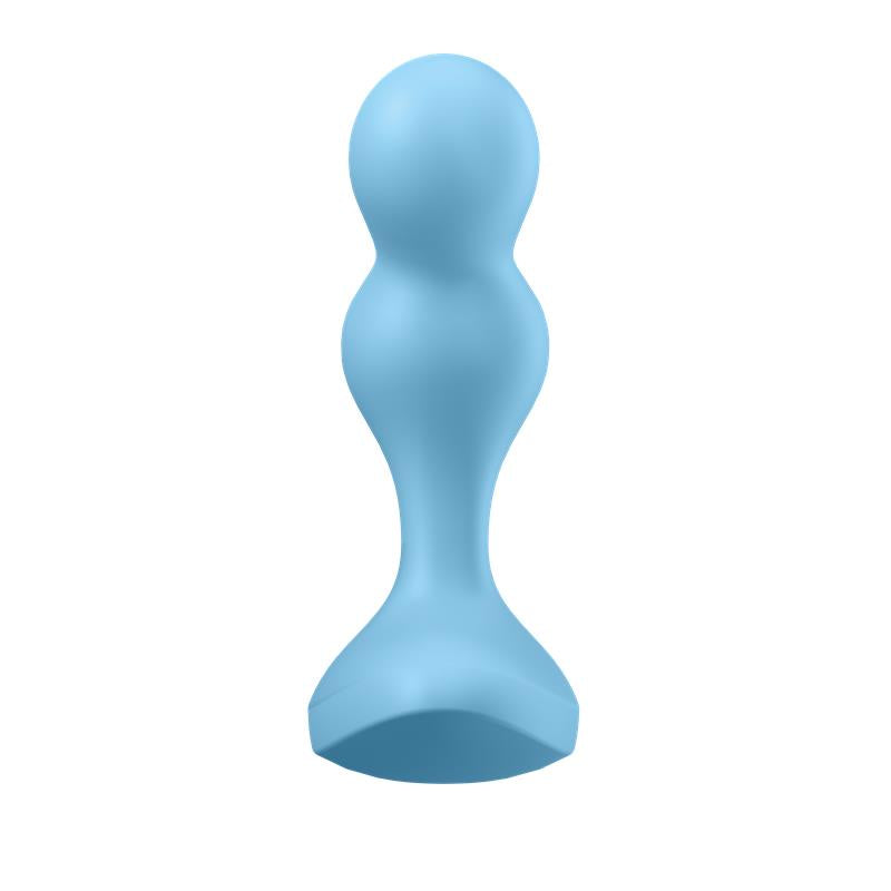 Deep Diver Buut Plug with Vibration Satisfyer Connect APP Blue