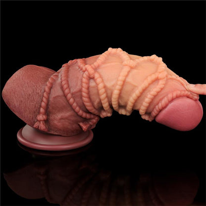 Dildo Dual Layer King Size Nature 95