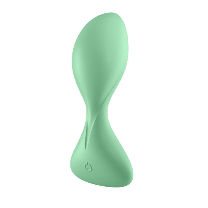 Trendsetter Butt Plug with Vibration and APP Light Green