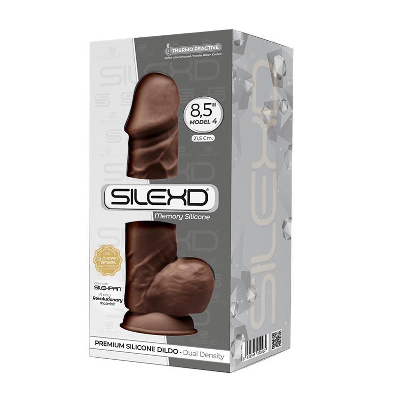 Dual Density Dildo Mod 4 85 Brown