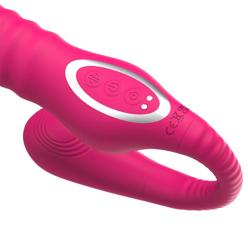 No TwentyThree Double Vibe Pulsation and Thrusting Flexible 180¬¨¬®¬¨¬Æ‚Äö√Ñ√∂‚àö‚Ä†¬¨¬•