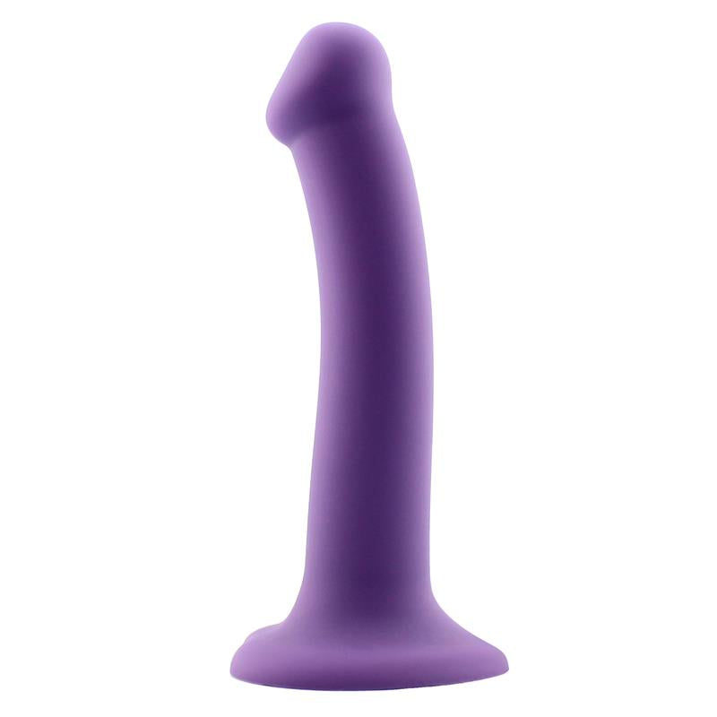 Bouncy Liquid Silicone Dildo Hiper Flexible 65 165 cm Size S Purple