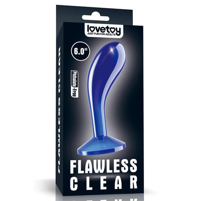 Butt Plug Flawless Clear Blue 6