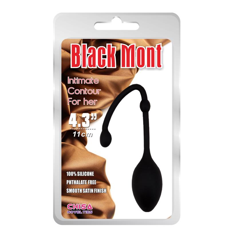 Vaginal Ball Kiss iOrgasm Silicone Black