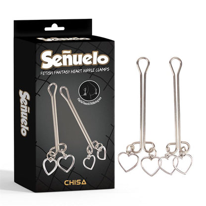 Senuelo Heart Nipple Clamps