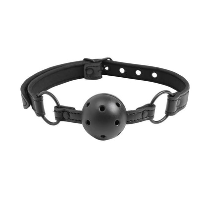 Adjustable Brrathable Ball Gag Vegan Leather