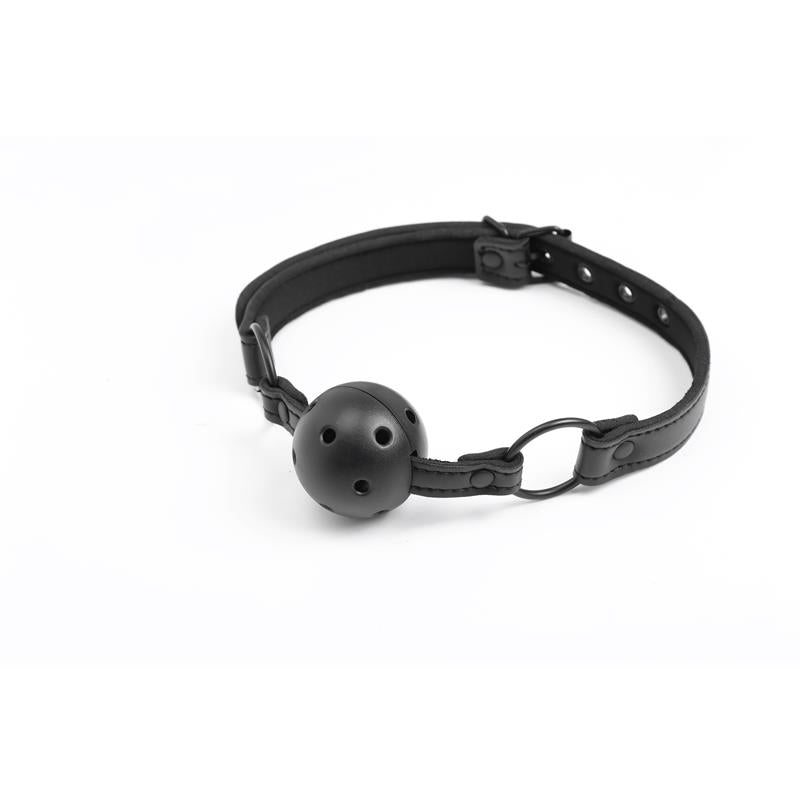 Adjustable Brrathable Ball Gag Vegan Leather