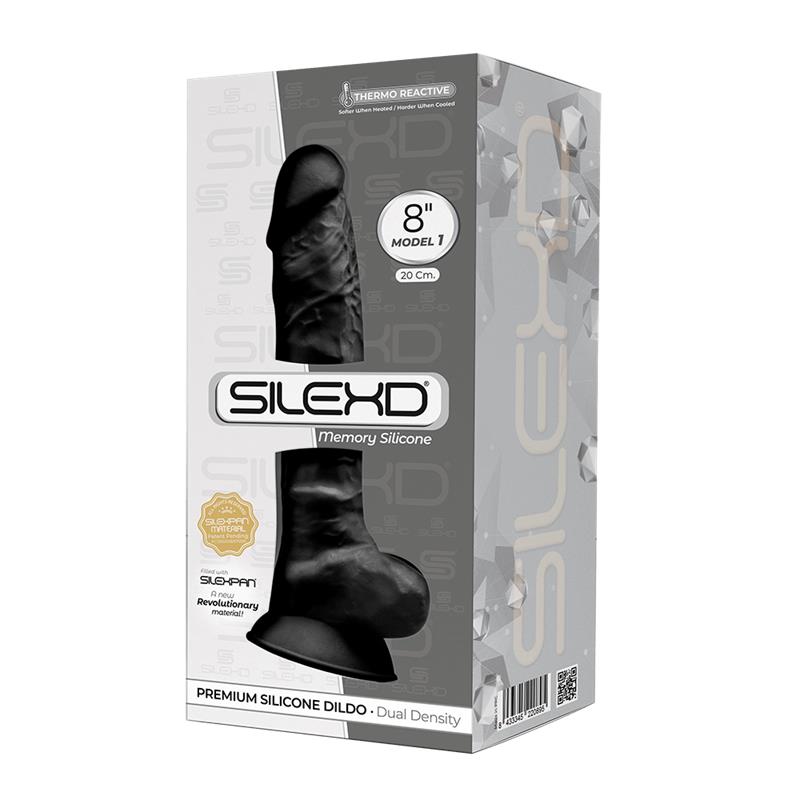 Dildo Dual Density Mod 1 8 Black