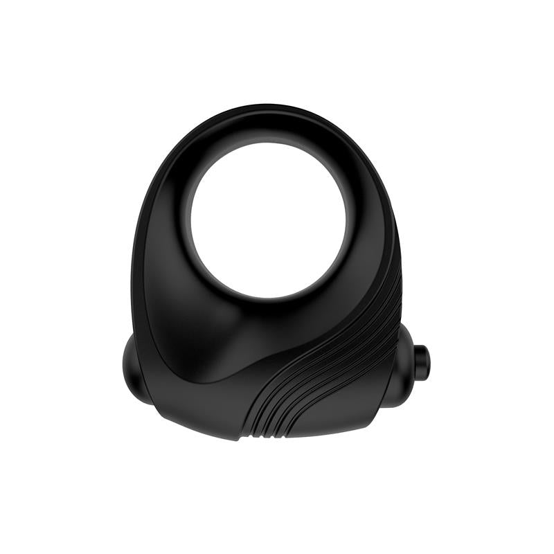 Romeri Ring Vibrating Bullet Silicone Black