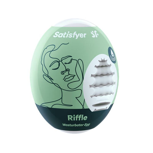 Masturbator Egg Single Riffle Hydro Active