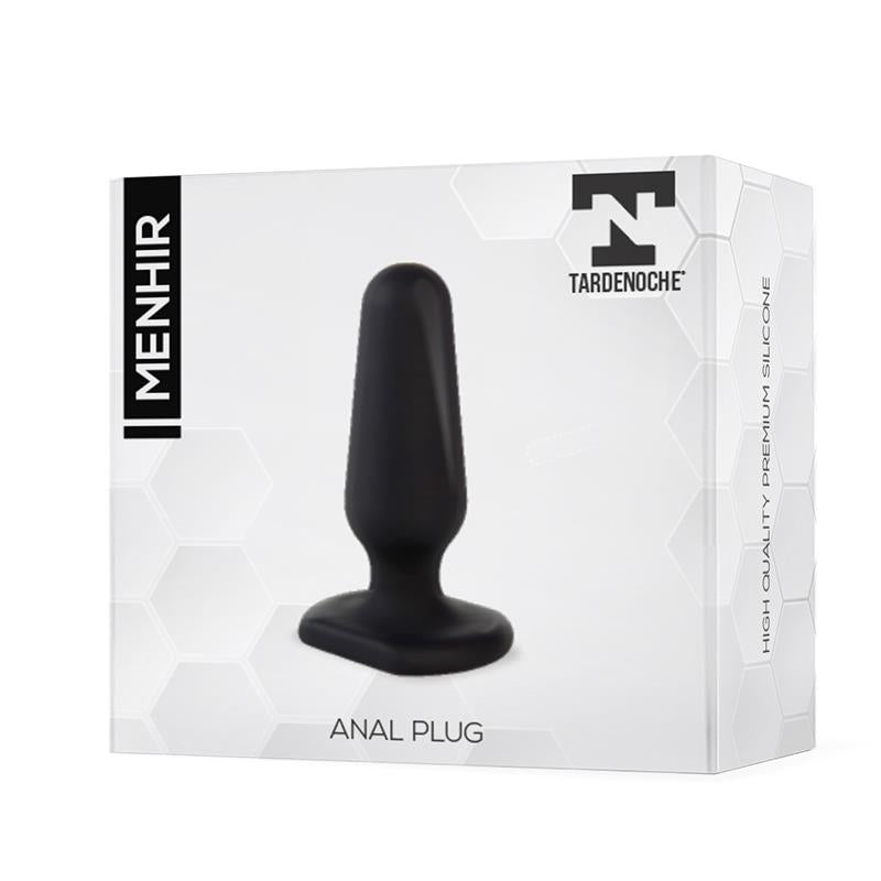 Menhir Anal Plug Silicone Black