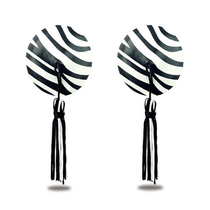 Nipple Covers Reusable Zebra