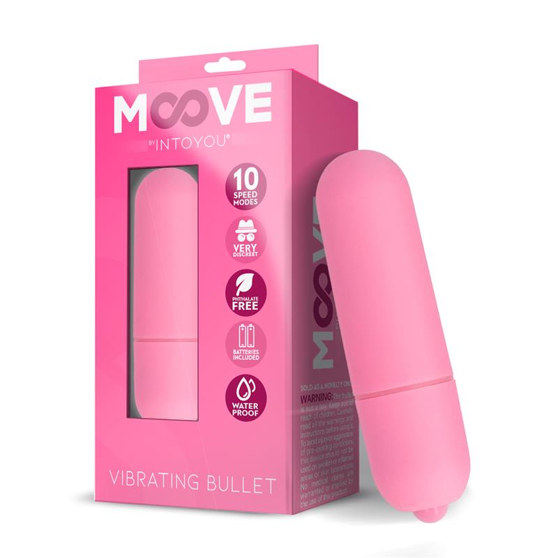 Vibrating Bullet 10 Speeds Pink