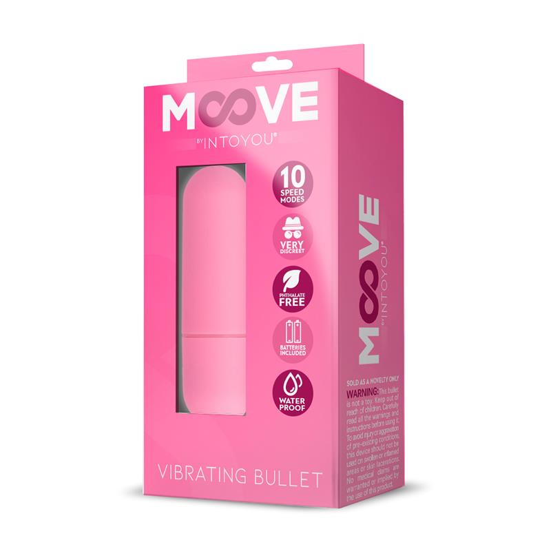 Vibrating Bullet 10 Speeds Pink