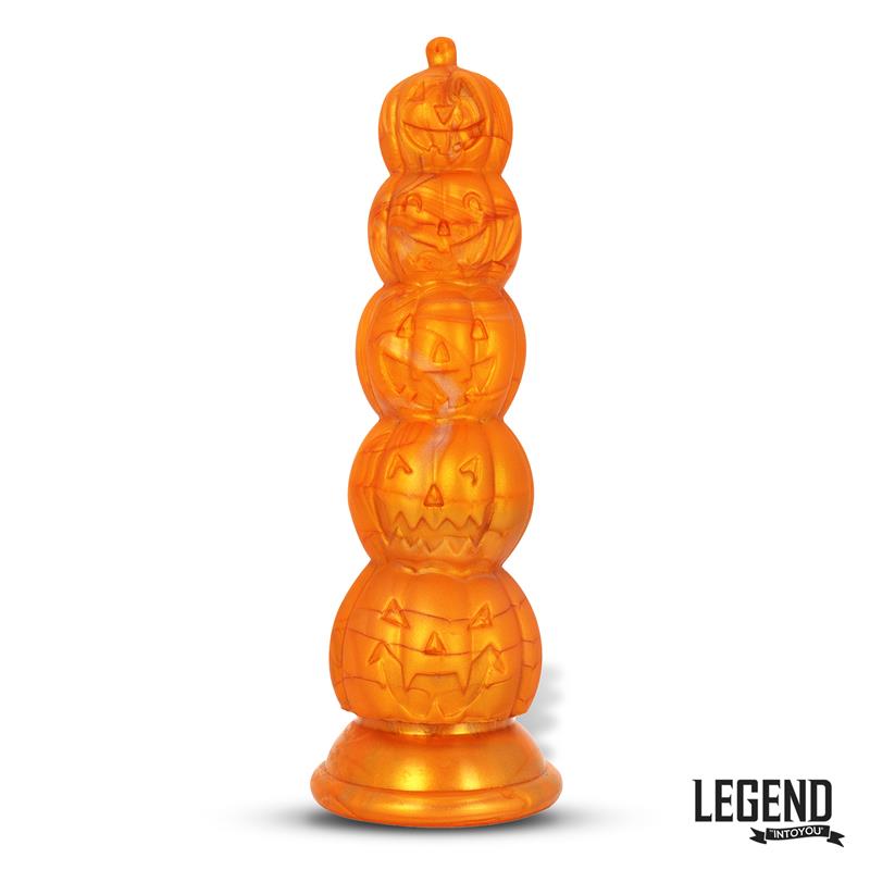 Pumpkron Pumpkin shaped Liquid Silicone Dildo 197 cm