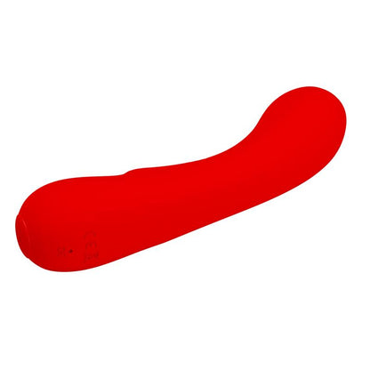 Prescott Vibrator USB Silicone Red