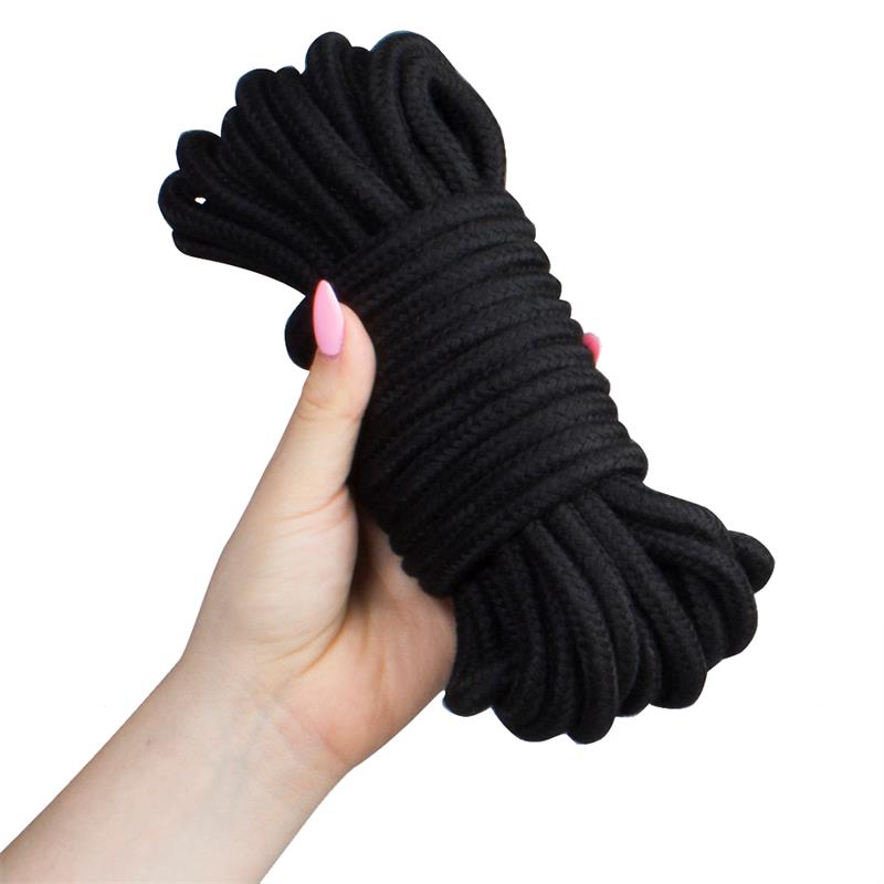 Bondage Rope 10 m Black