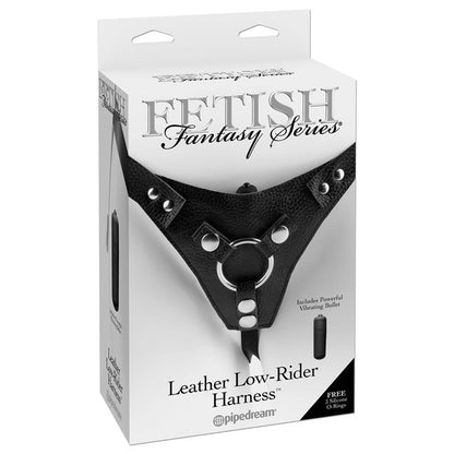 Fetish Fantasy Series Leather Low Rider Harness Bl