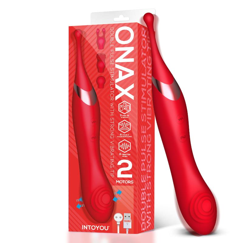 Onax Double Pulse Stimulator with Vibrating Tip USB