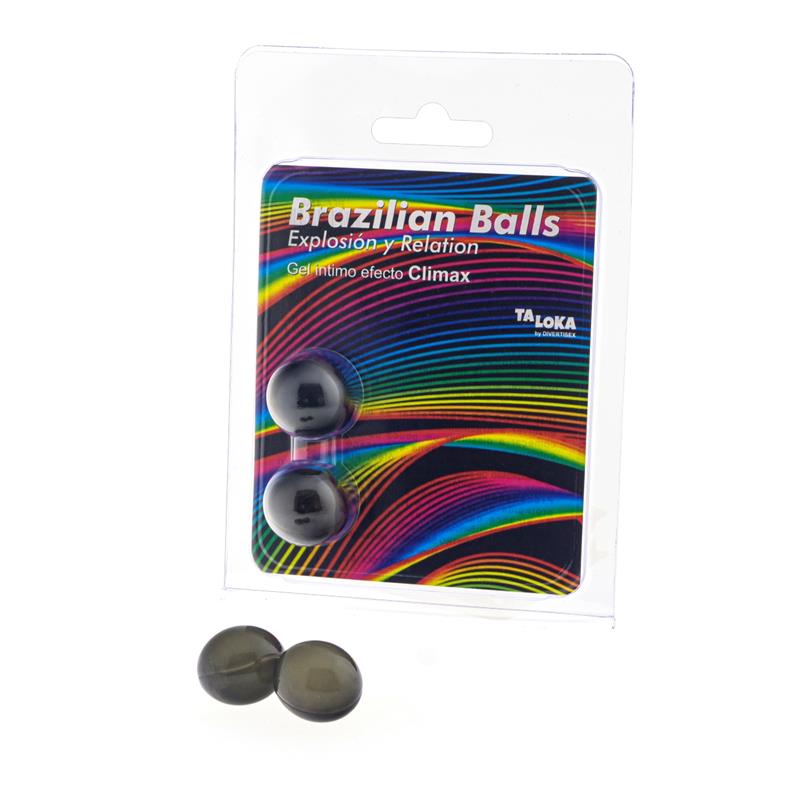 Set 2 Brazilian Balls Gel Climax Effect