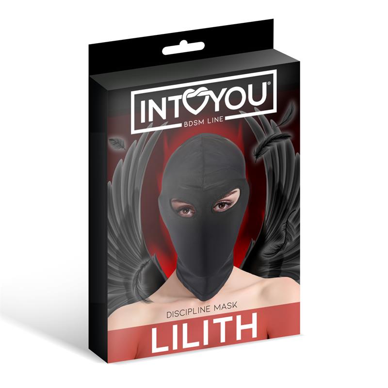 Lilith Incognito Mask with Opening in the Eyes Black