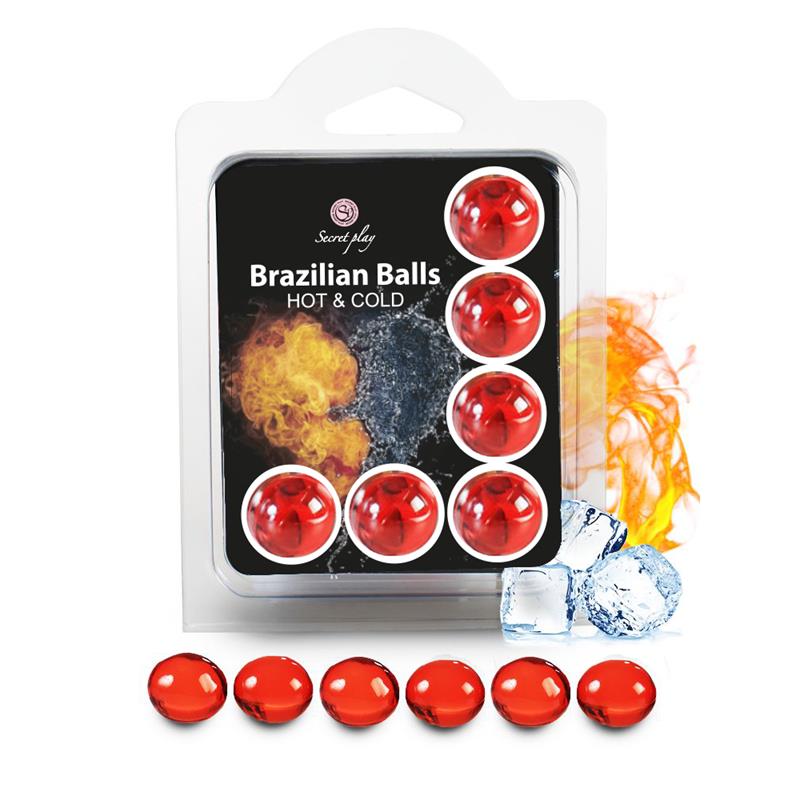 Brazilian Balls Set 6 Hot Cold Effect