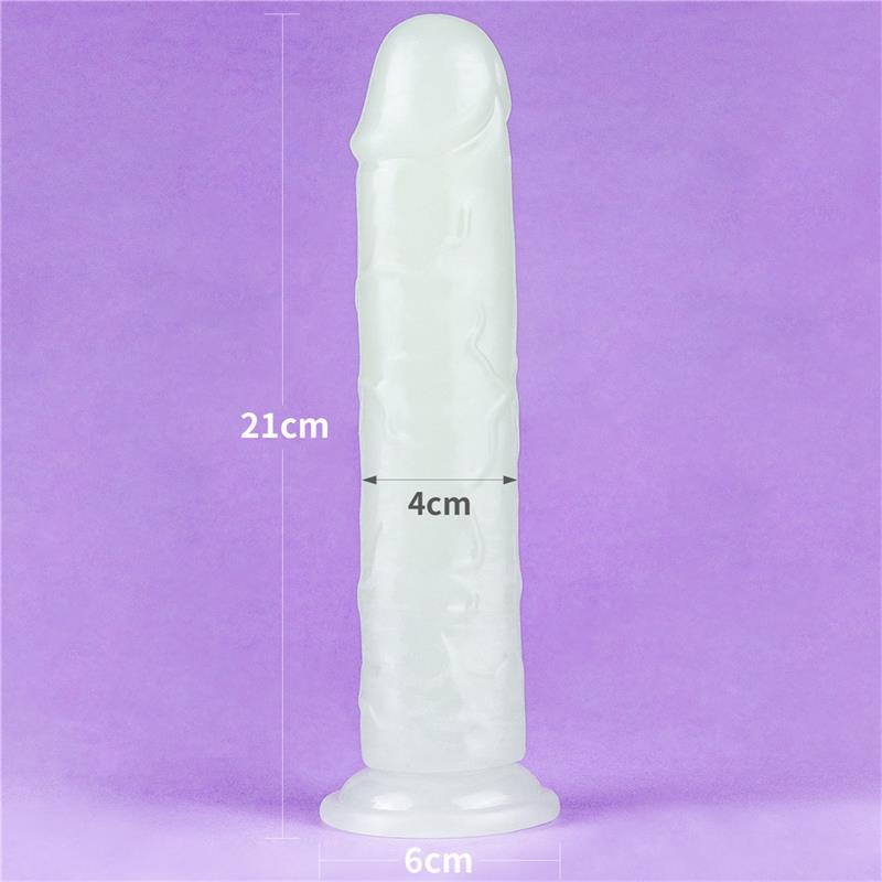 Dildo Lumino 8 Blue Light