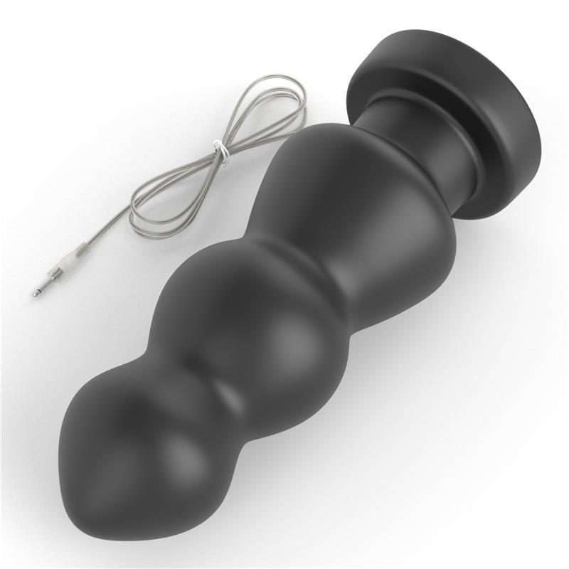 Vibrating Butt Plug King Sized 78 Black