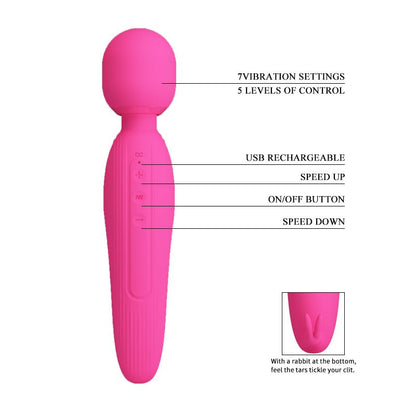 Curtis Massager with Clitoris Stimulator