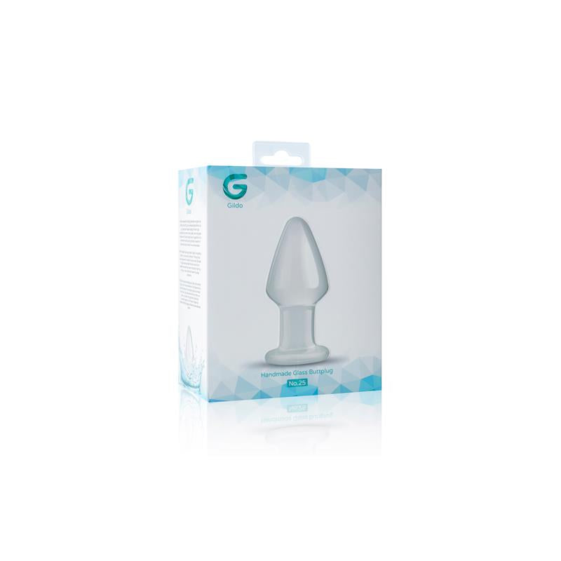 Glass Buttplug No 25