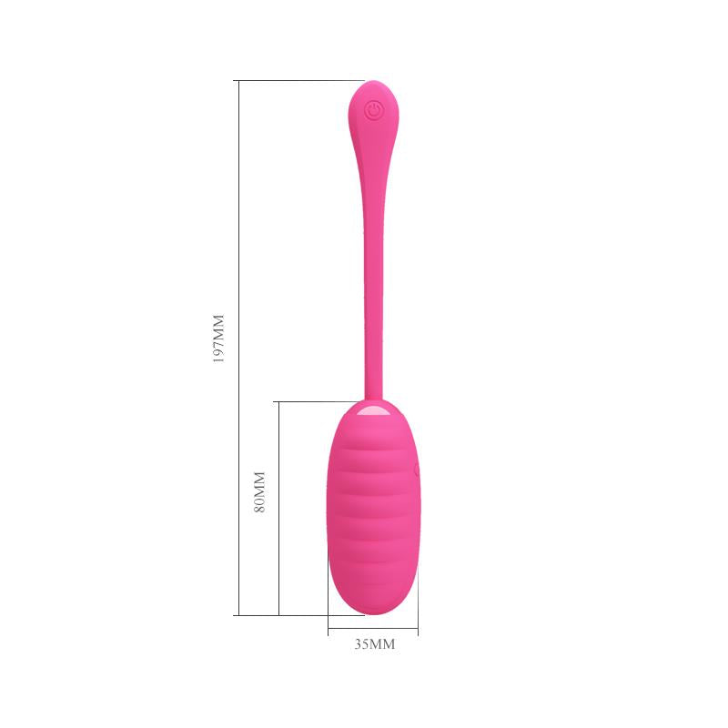 Kirk Vibrating Egg with Movil APP Silicone USB