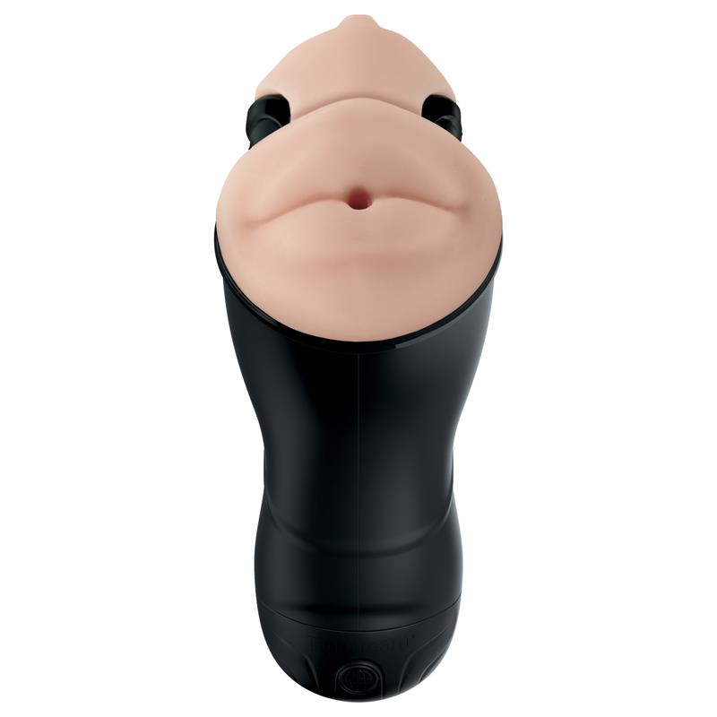 PDX Elite Double Penetration Vibrating Stroker