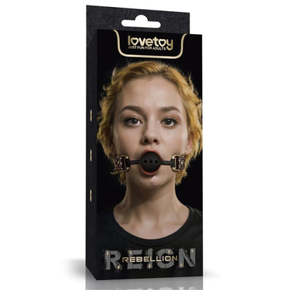 Rebellion Reign Breathable Silicone Ball Gag