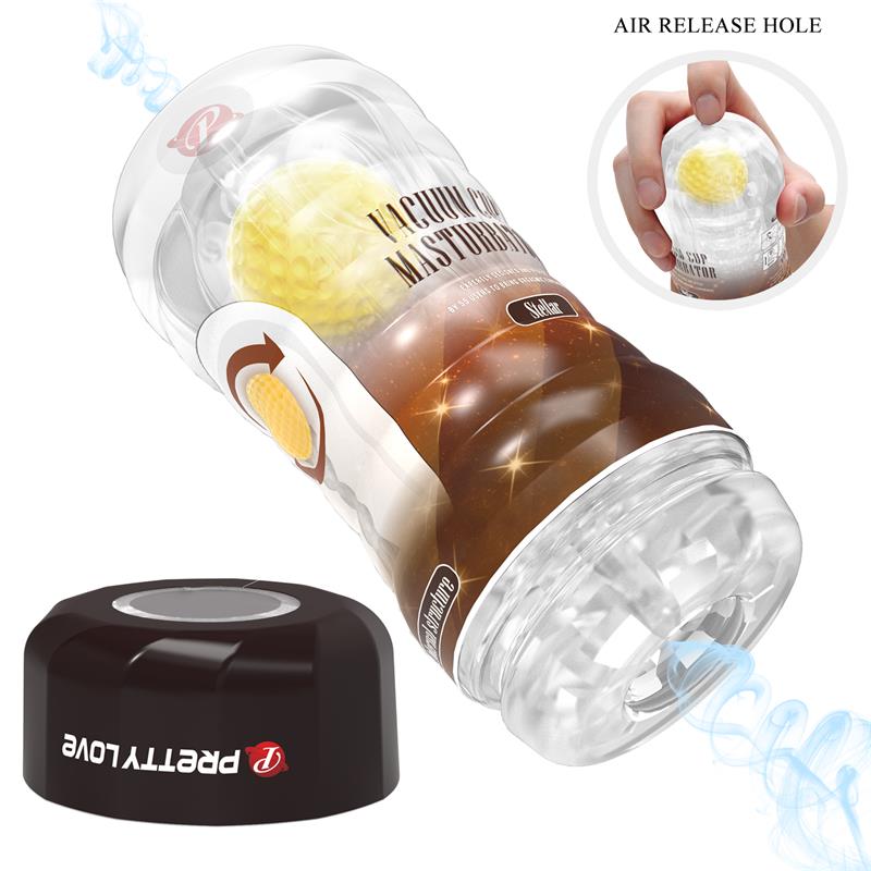 Stellar Ball Rolling Masturbator Cup Yellow