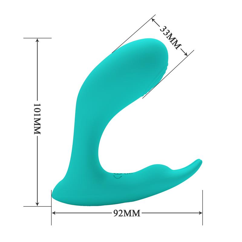 Idabelle Stimulator with Vibration and Pulsation Remote Control