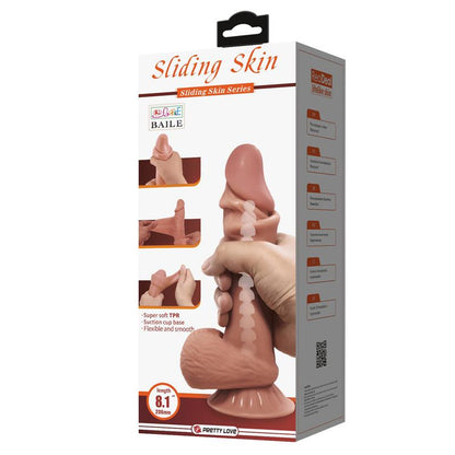 Sliding Skin Realistic Dildo 218 cm