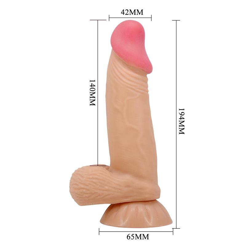 Sliding Skin Realistic Dildo 194 cm