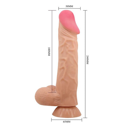 Sliding Skin Realistic Dildo 24 cm