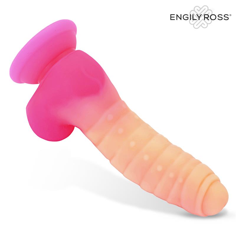 Scalidor Luminiscent Unicorn Liquid Silicone Dildo 18 cm