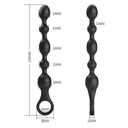 Anal Beads with Vibration